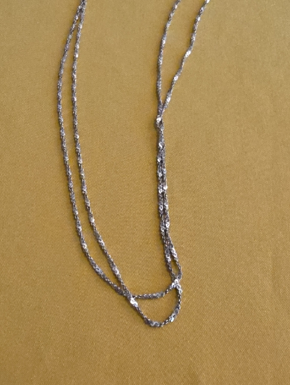 925 Italy Sterling Silver Rope Chain Necklace